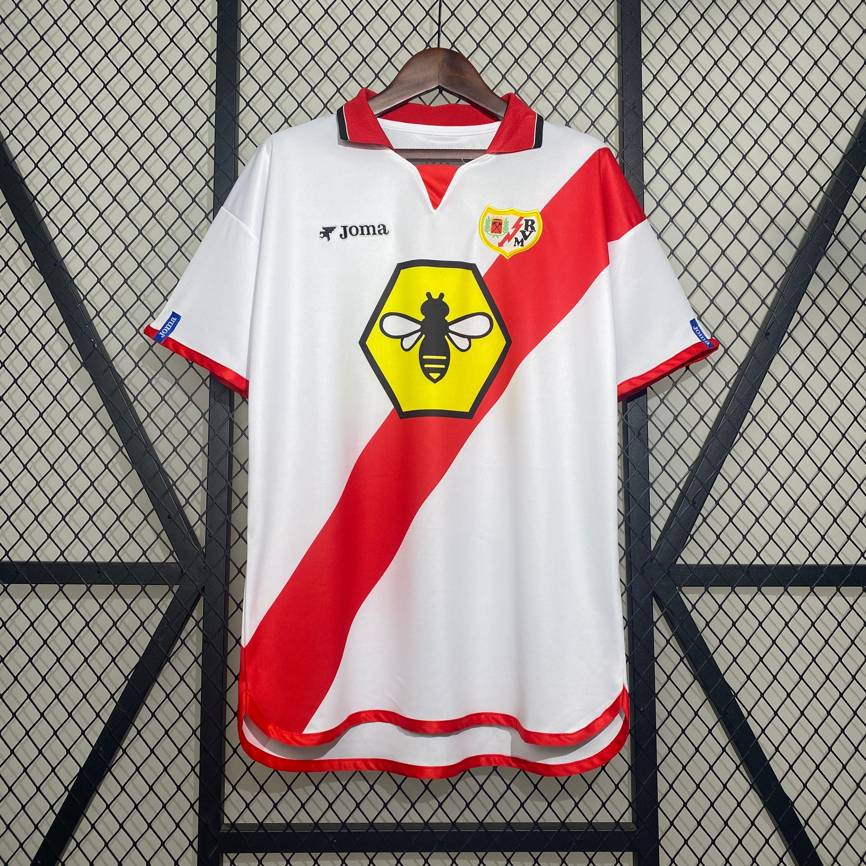 Rayo Valecano home jersey. Season 01/02