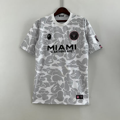 Inter Miami x BAPE Collaboration jersey. (grey)