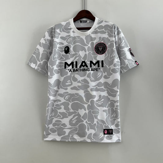 Inter Miami x BAPE Collaboration jersey. (grey)