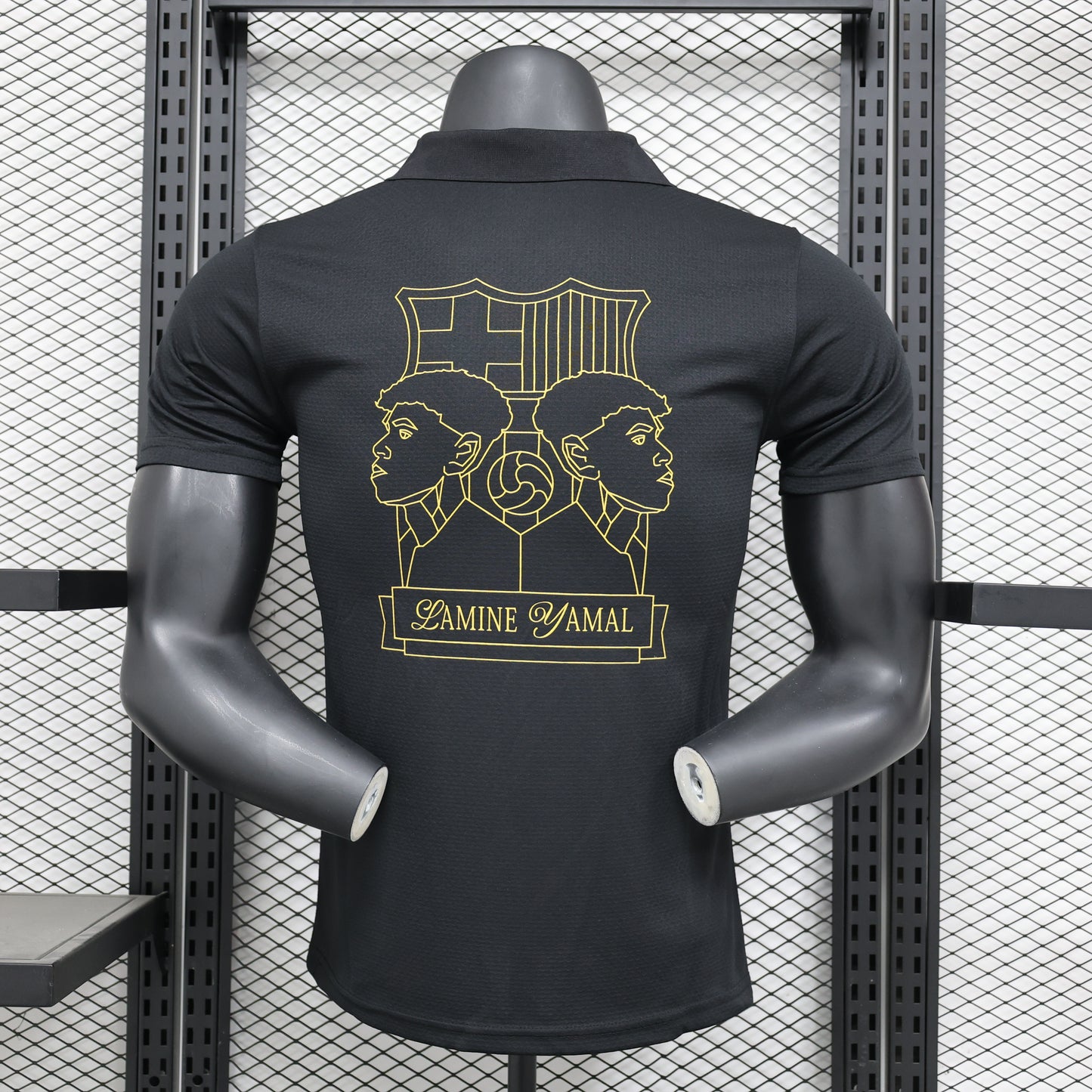 Barcelona Lamine Yamal 304 Special Edition Black jersey. Season 24/25 (Player Edition)