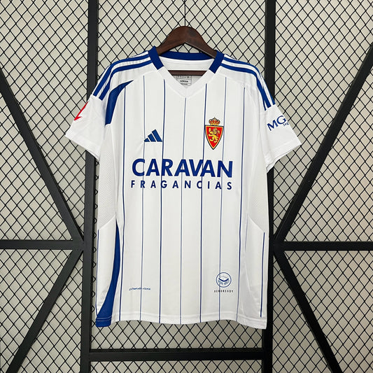 Real Zaragoza home jersey. Season 24/25
