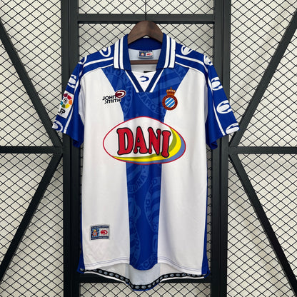 RCD Espanyol home jersey. Season 99/00