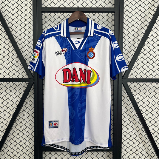 RCD Espanyol home jersey. Season 99/00
