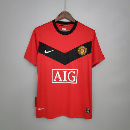 Manchester United home jersey. Season 09/10