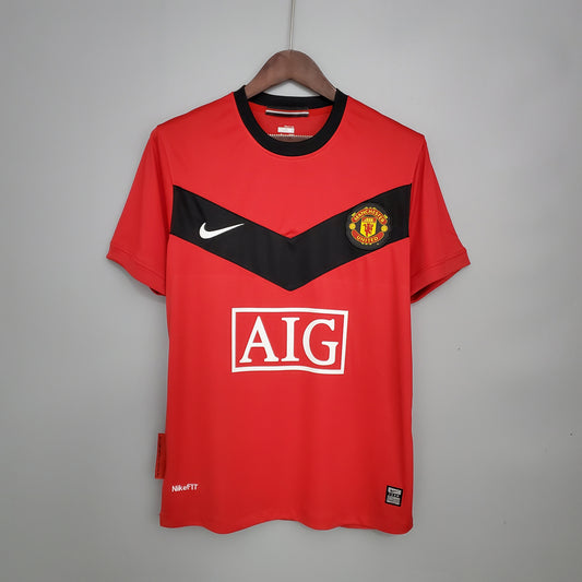 Manchester United home jersey. Season 09/10
