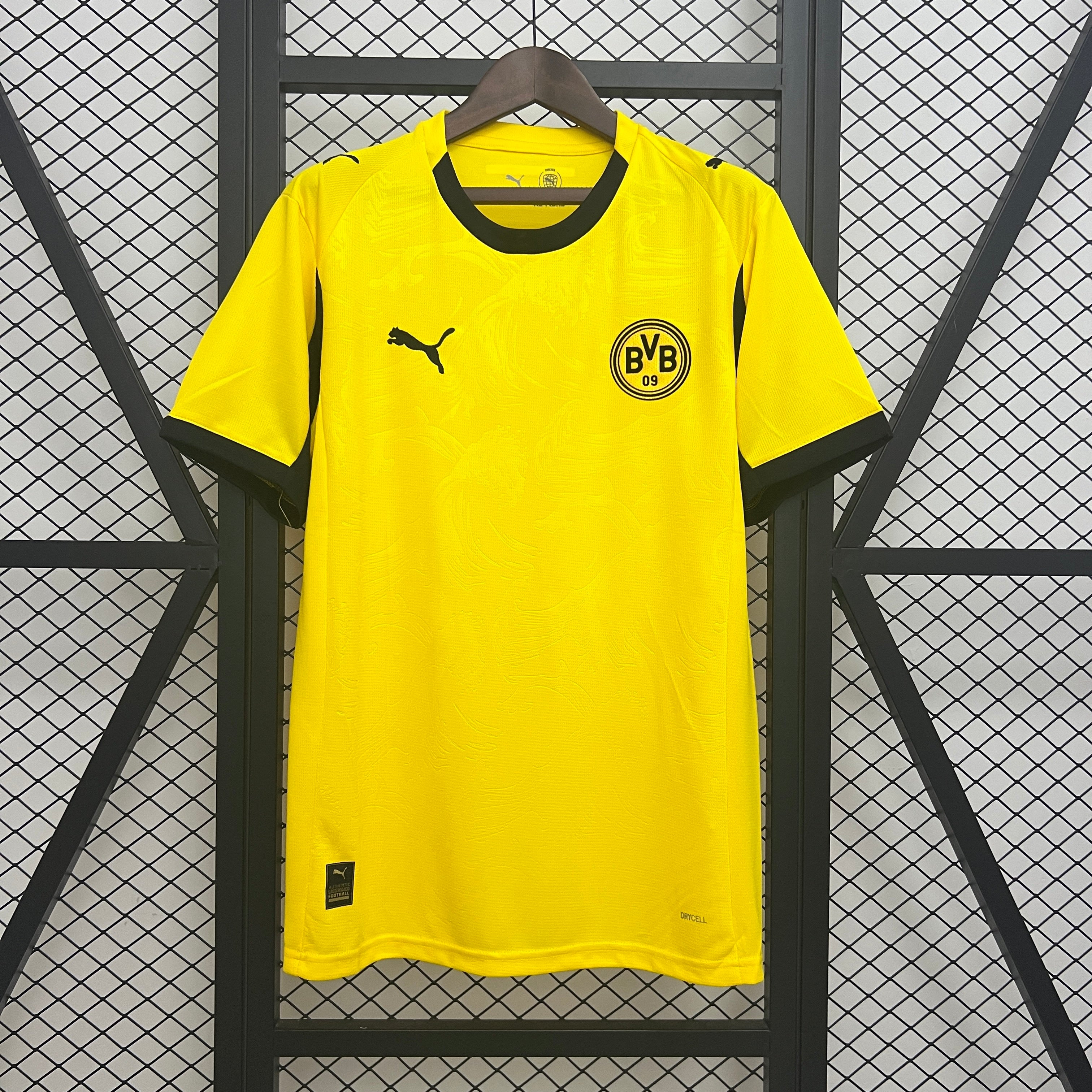 Borussia Dortmund home jersey. Season 25/26. (All sponsors included)