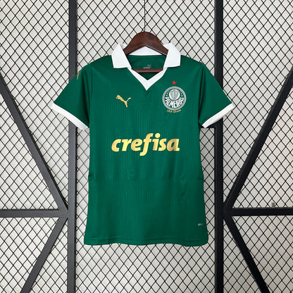 Palmeiras home jersey for women. Season 24/25