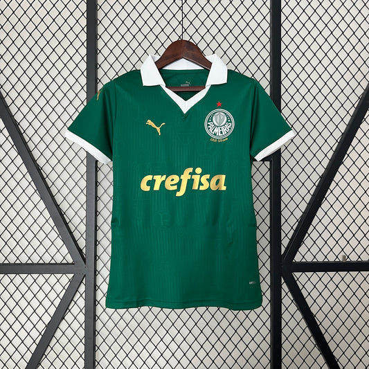 Palmeiras home jersey for women. Season 24/25