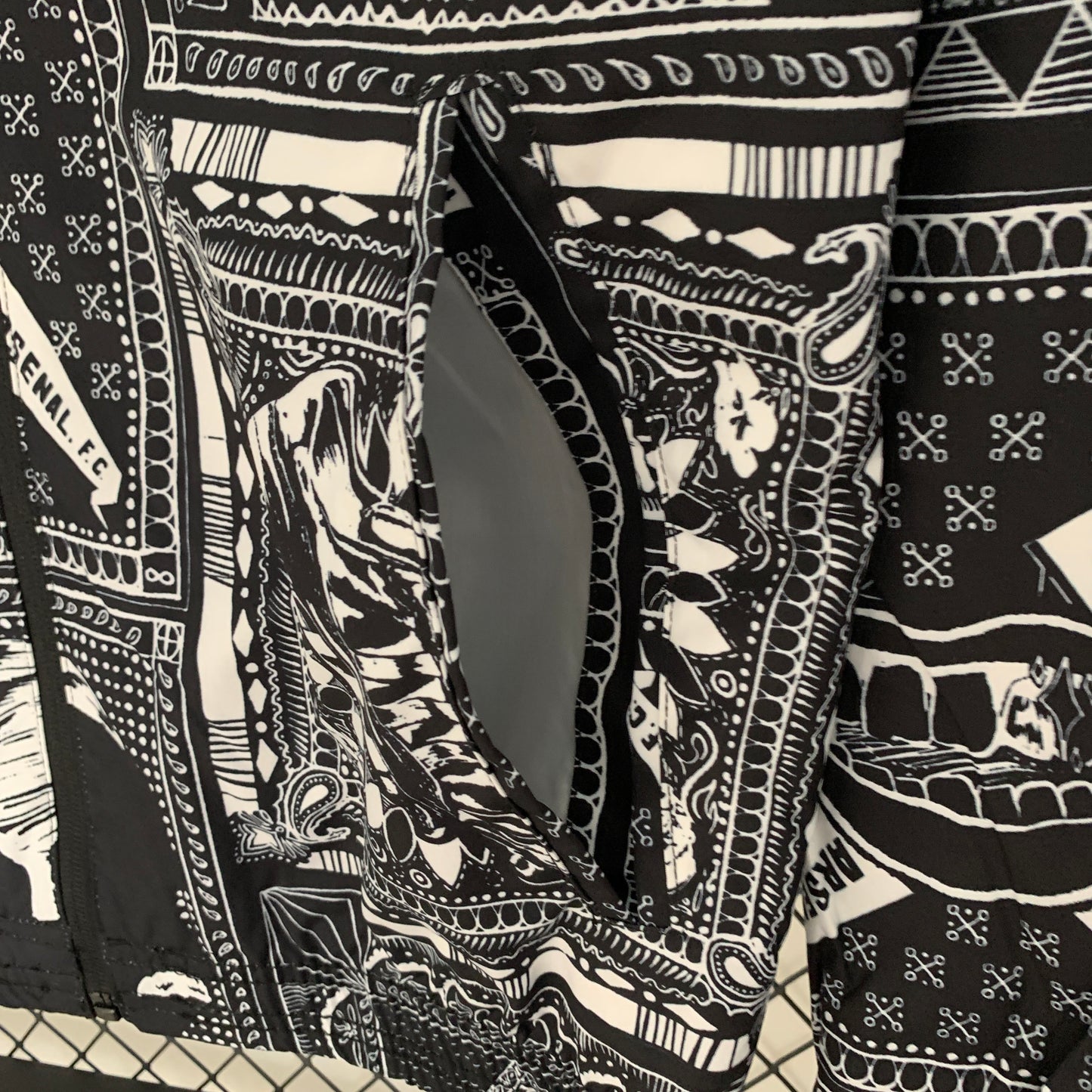 Arsenal double-sided Windbreaker