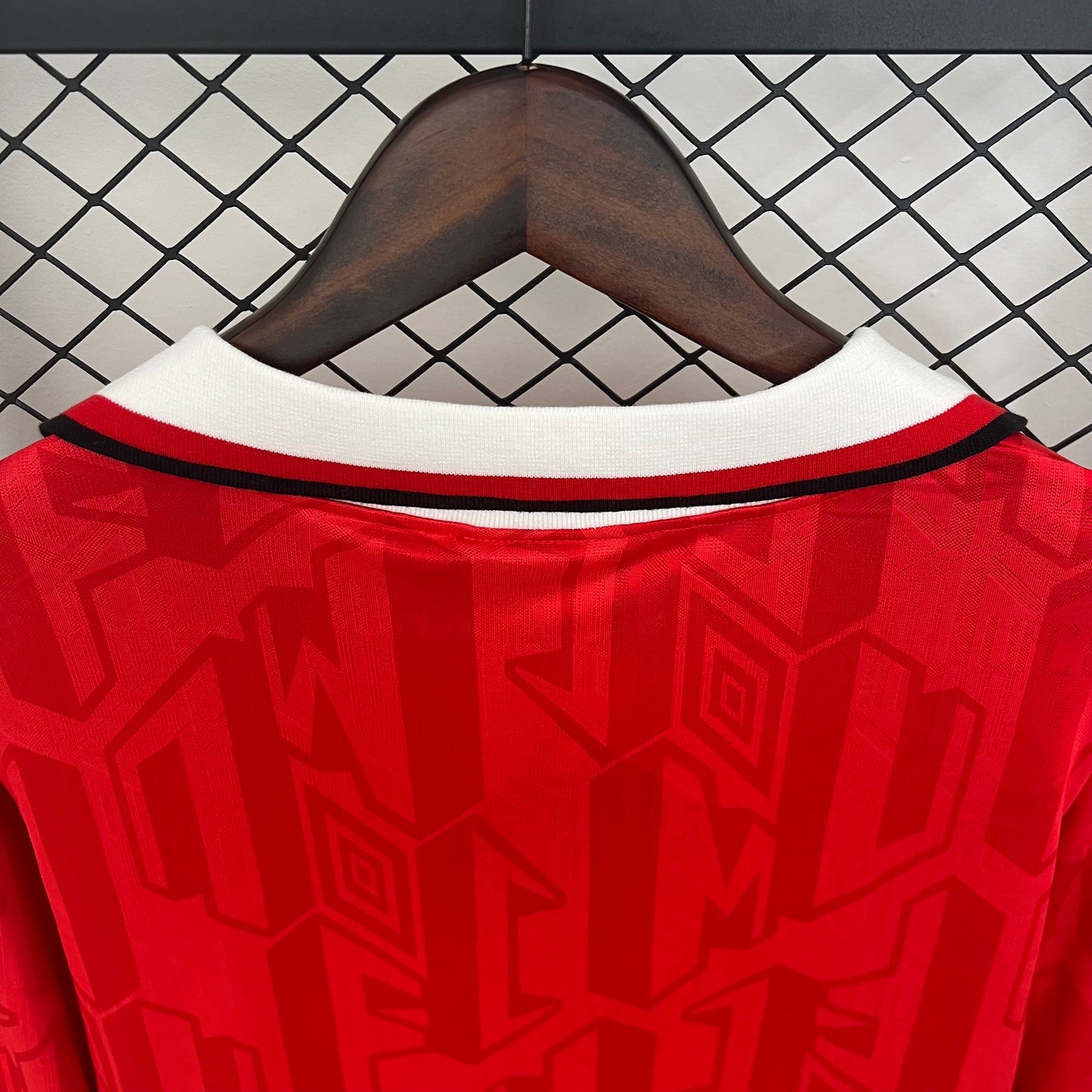 Manchester United longsleeve home jersey. Season 92/94