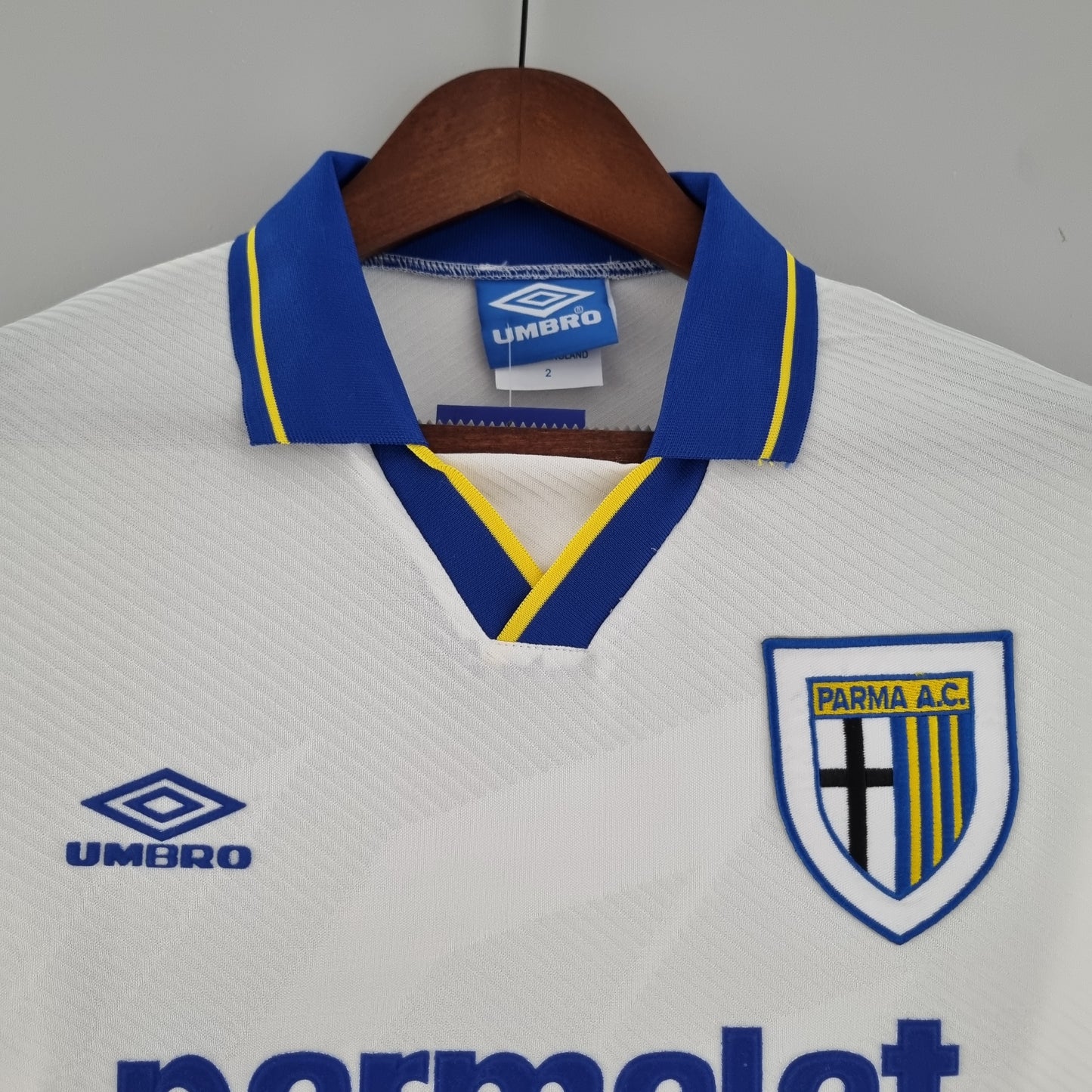 Parma away jersey. Season 93/94