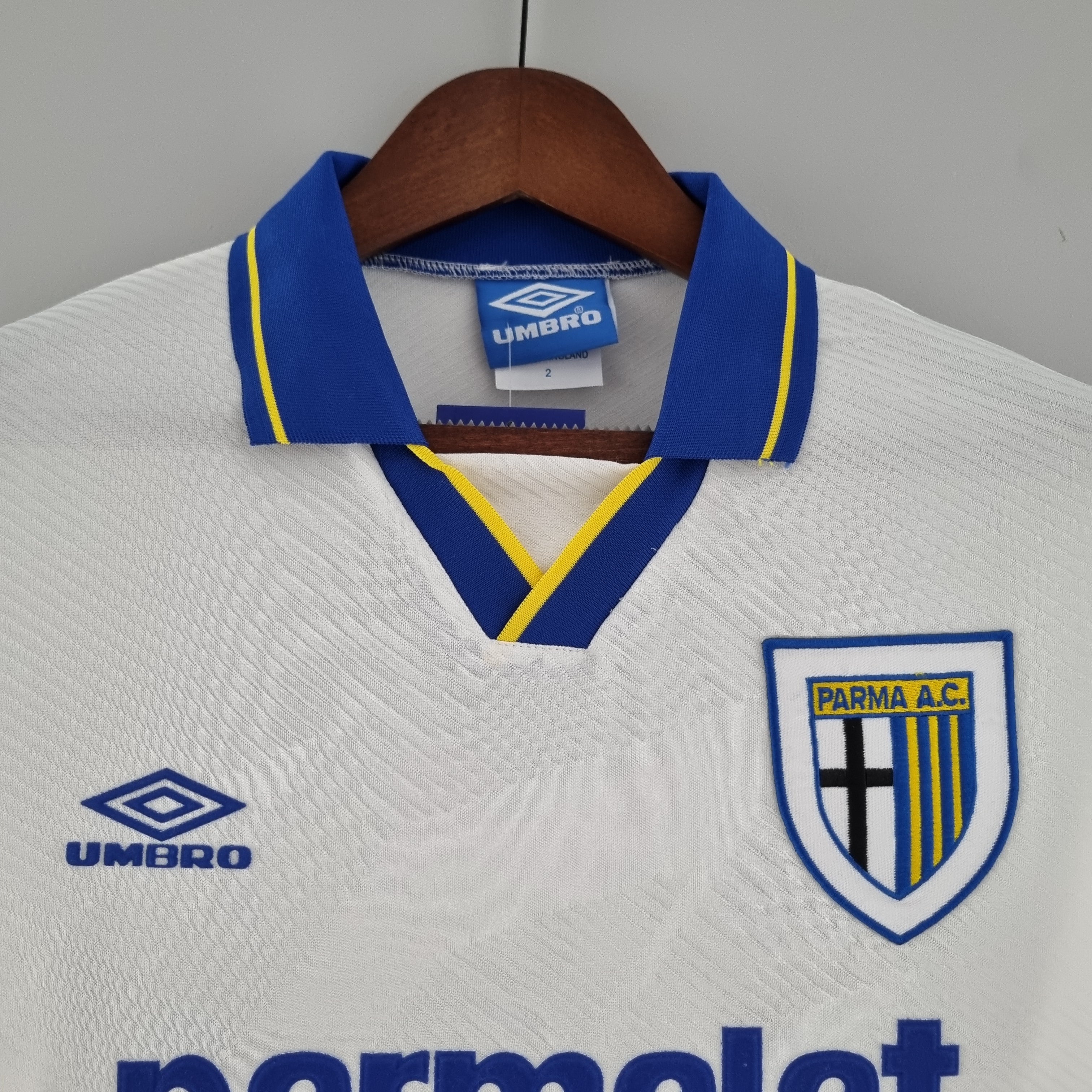 Parma away jersey. Season 93/94