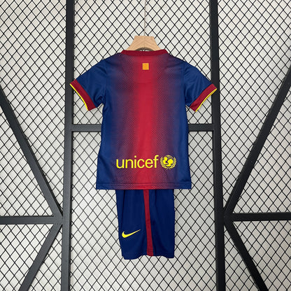 Barcelona home kids set. Season 12/13
