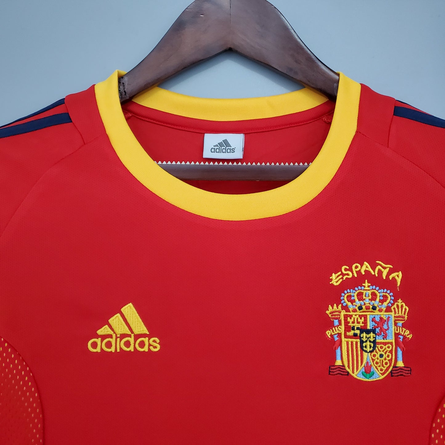 Spain 2002 home jersey.