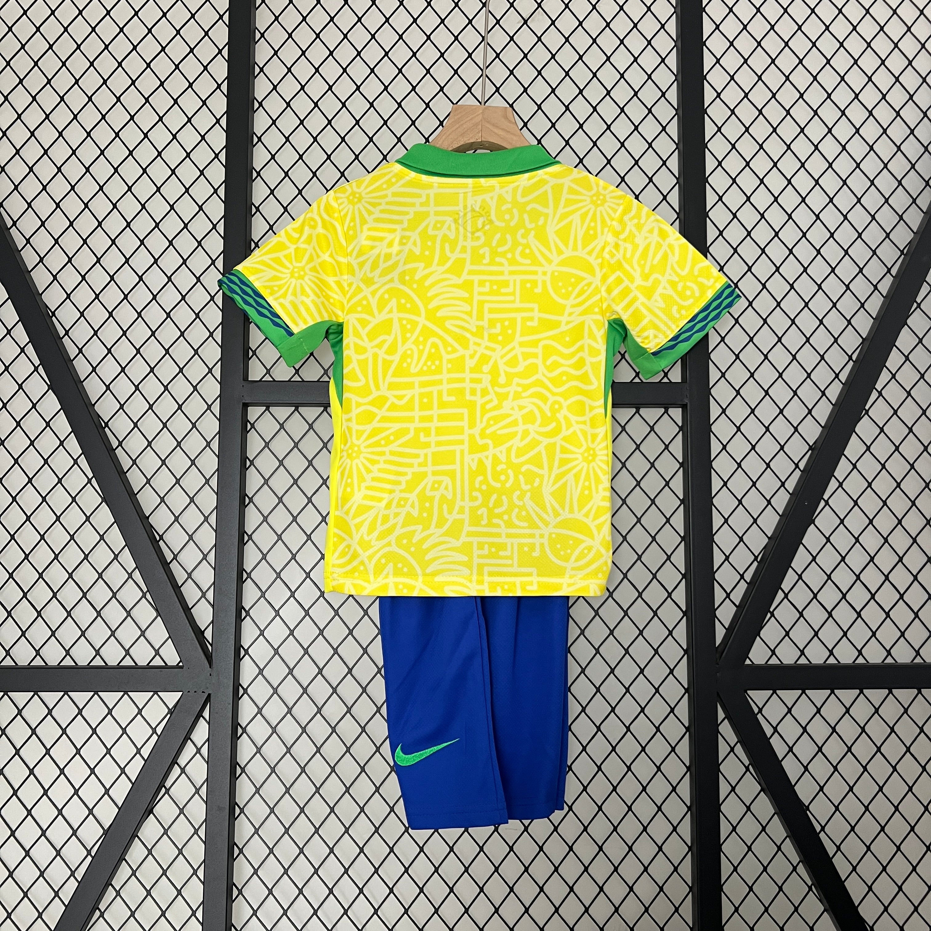 Brazil 2024 home kids set.