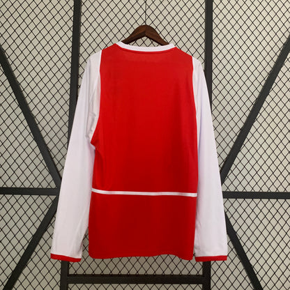 Arsenal longsleeve home jersey. Season 02/03