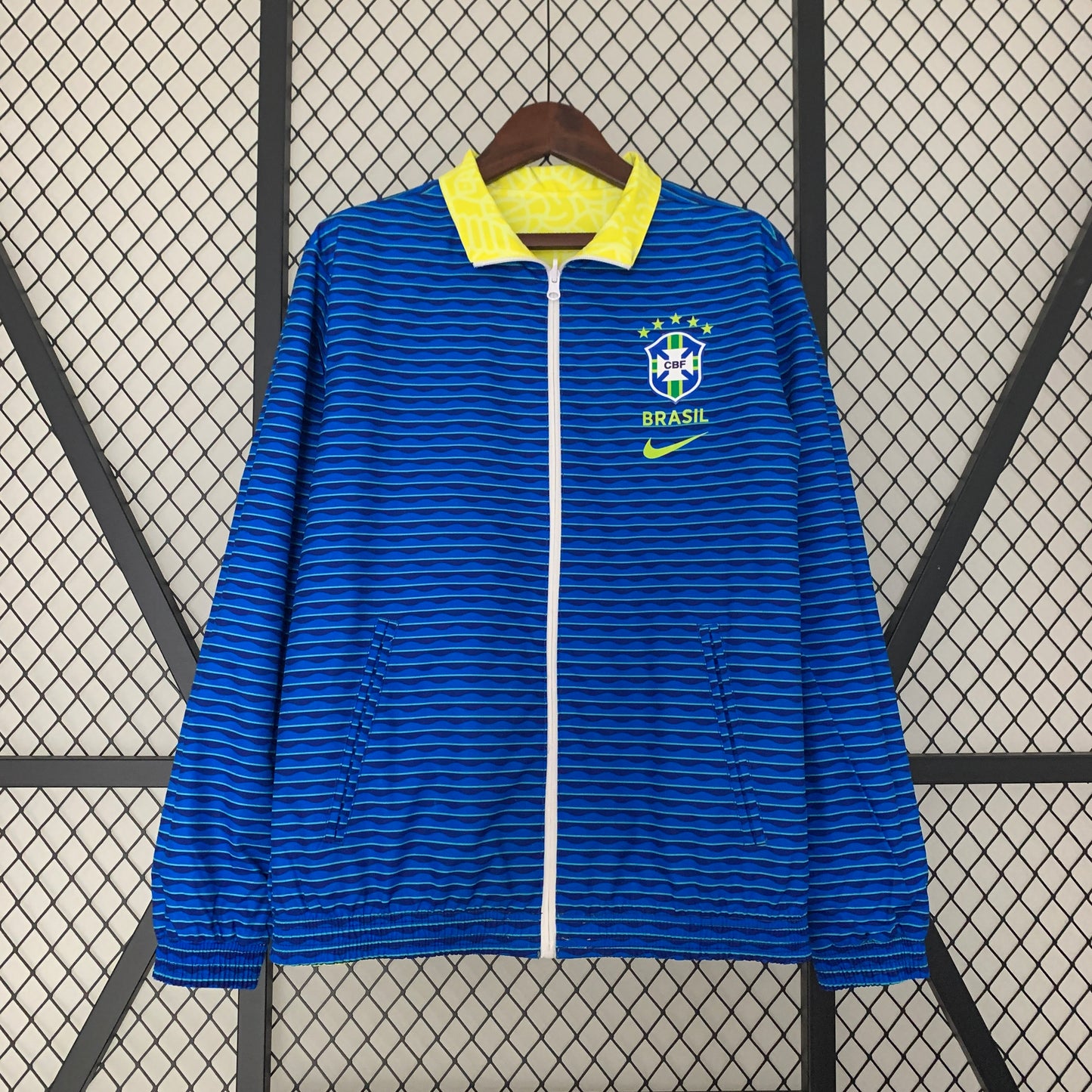 Brazil double-sided Windbreaker