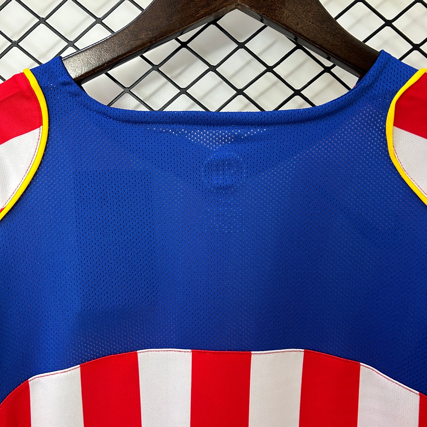 Atletico Madrid longsleeve home jersey. Season 04/05