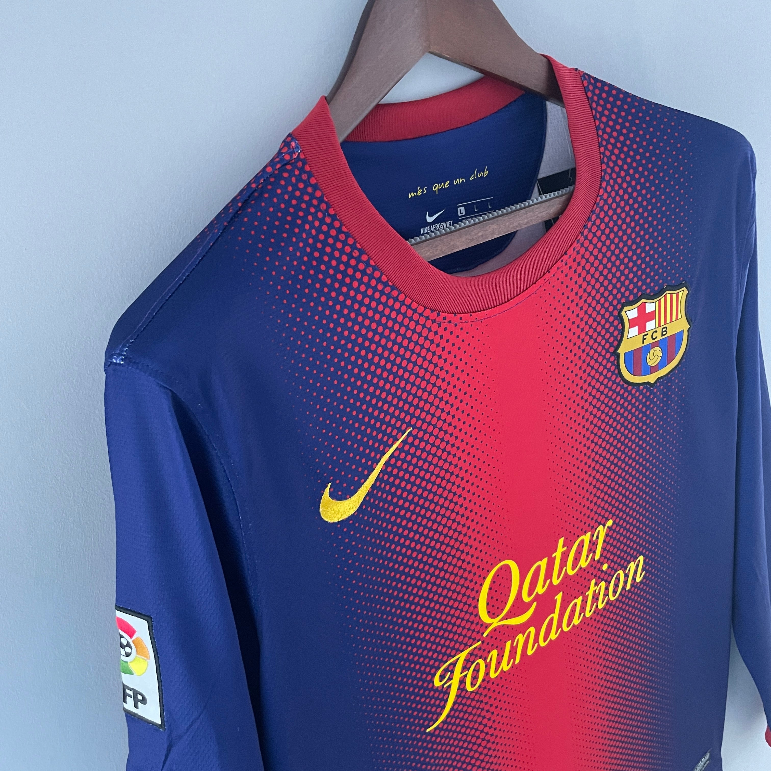 Barcelona longsleeve home jersey. Season 12/13
