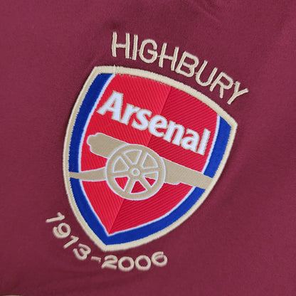 Arsenal longsleeve home jersey. Season 05/06