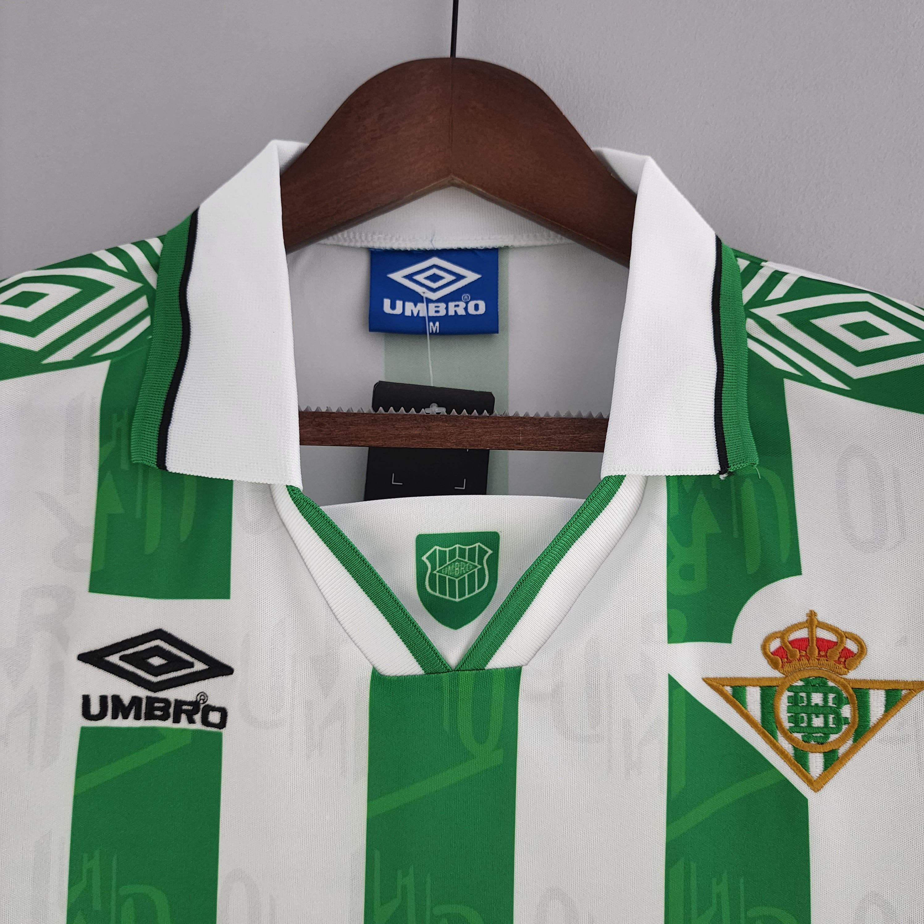 Real Betis home jersey. Season 94/95