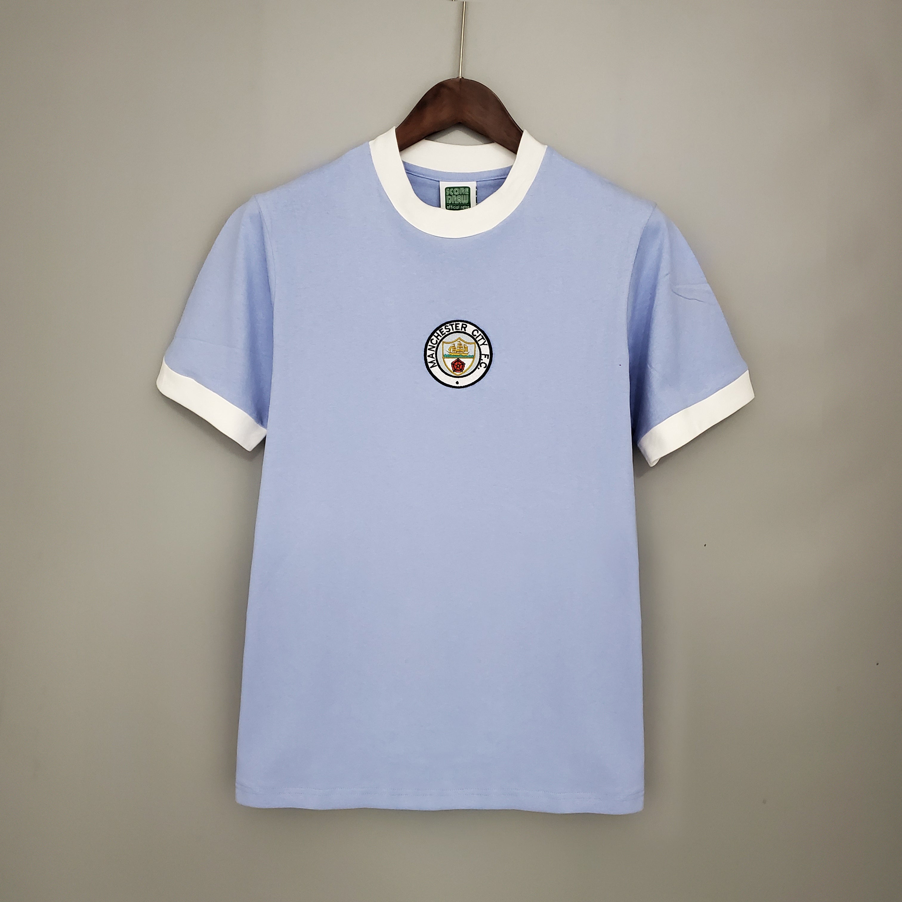Mancester City home jersey. Season 72/73