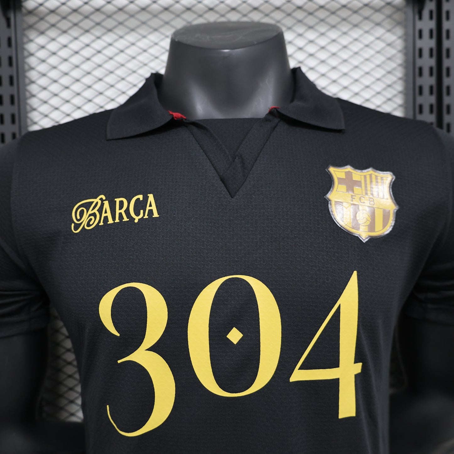Barcelona Lamine Yamal 304 Special Edition Black jersey. Season 24/25 (Player Edition)