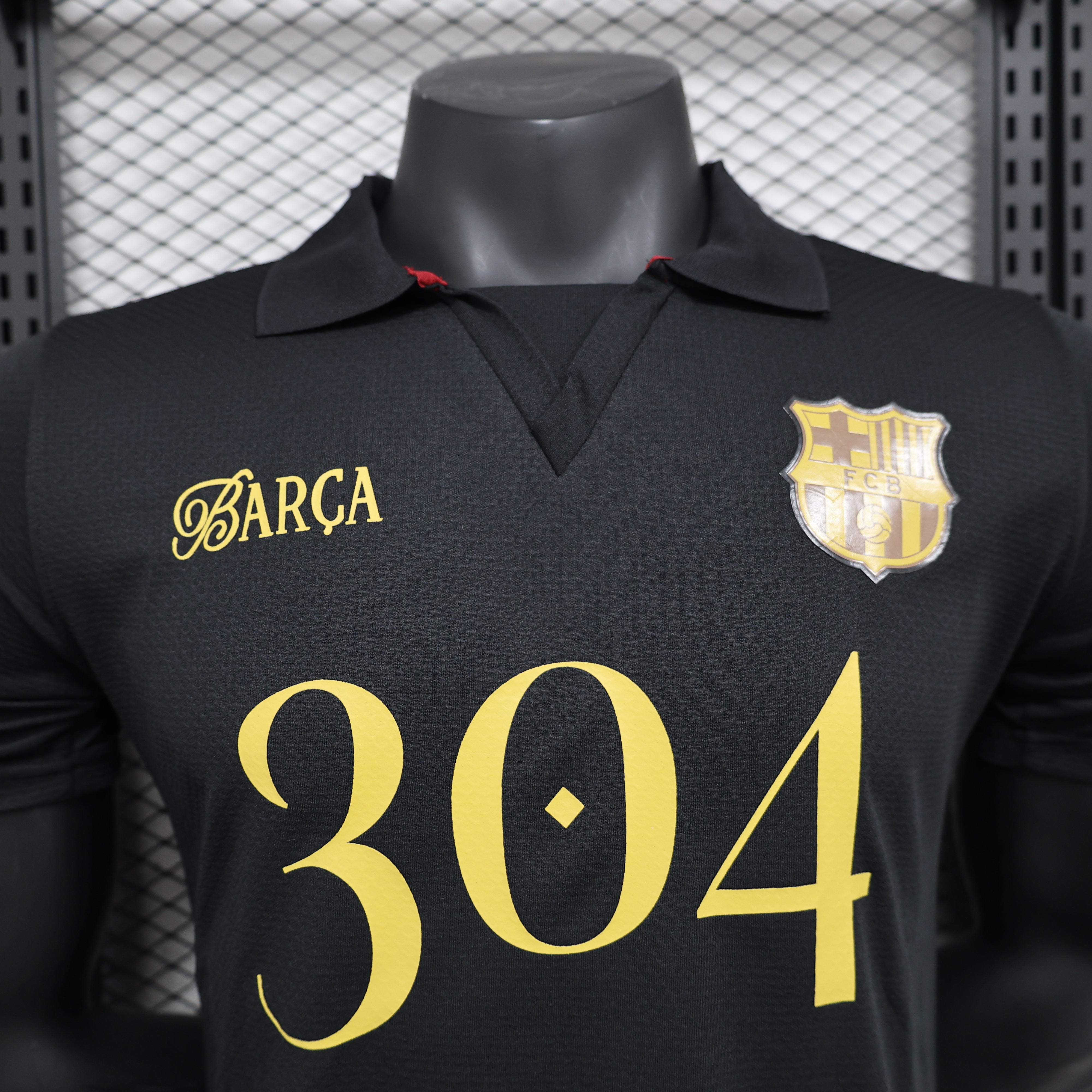 Barcelona Lamine Yamal 304 Special Edition Black jersey. Season 24/25 (Player Edition)