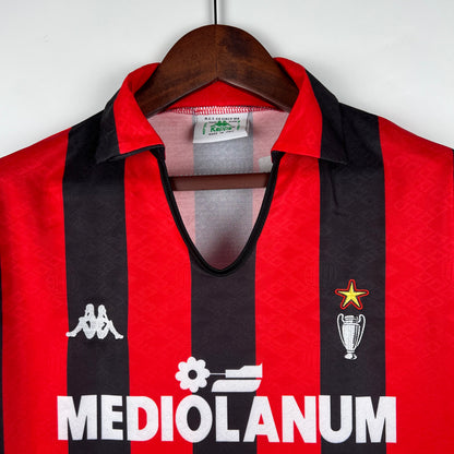 AC Milan home jersey. Season 89/90