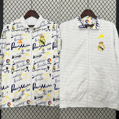 Real Madrid double-sided Windbreaker