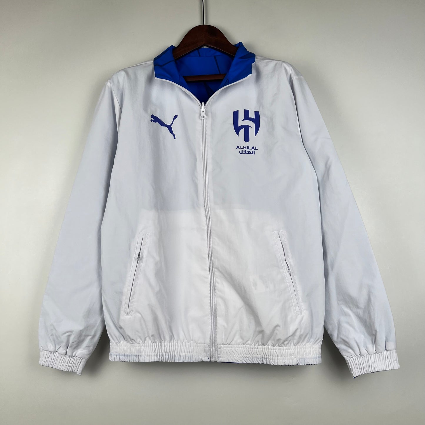 Riyadh Crescent double-sided Windbreaker