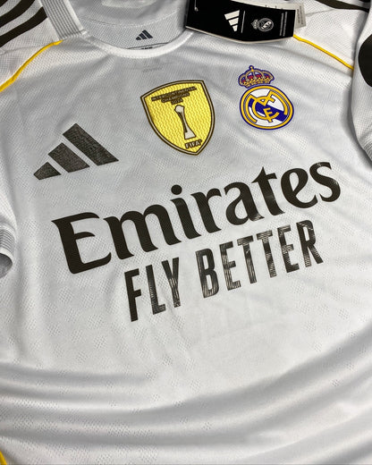 Real Madrid home jersey. Season 25/26. Vinicius Junior.