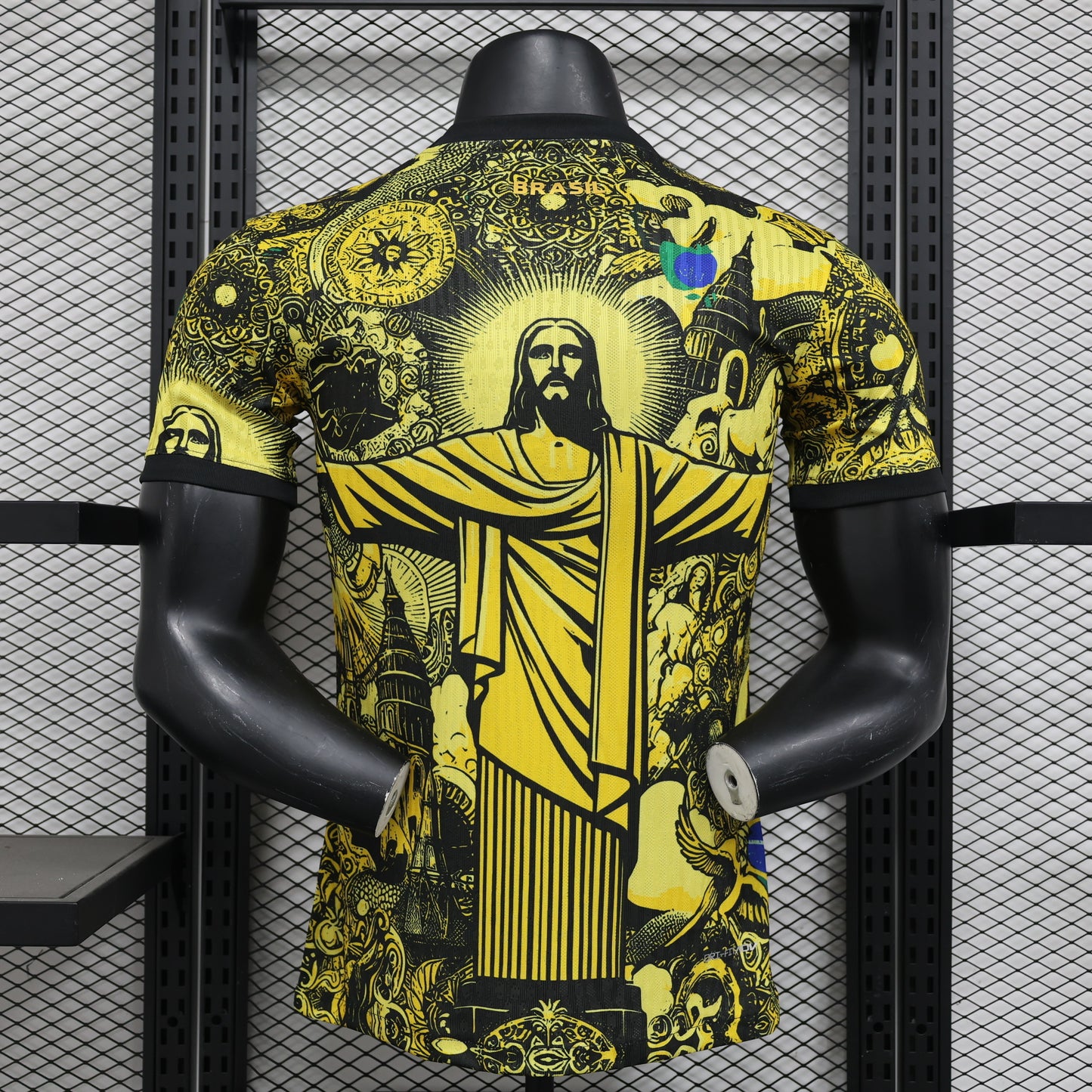 Brazil Jesus Special Edition jersey. (Player version)