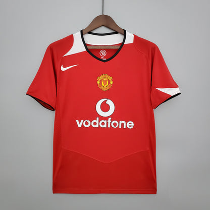 Manchester United home jersey. Season 04/05