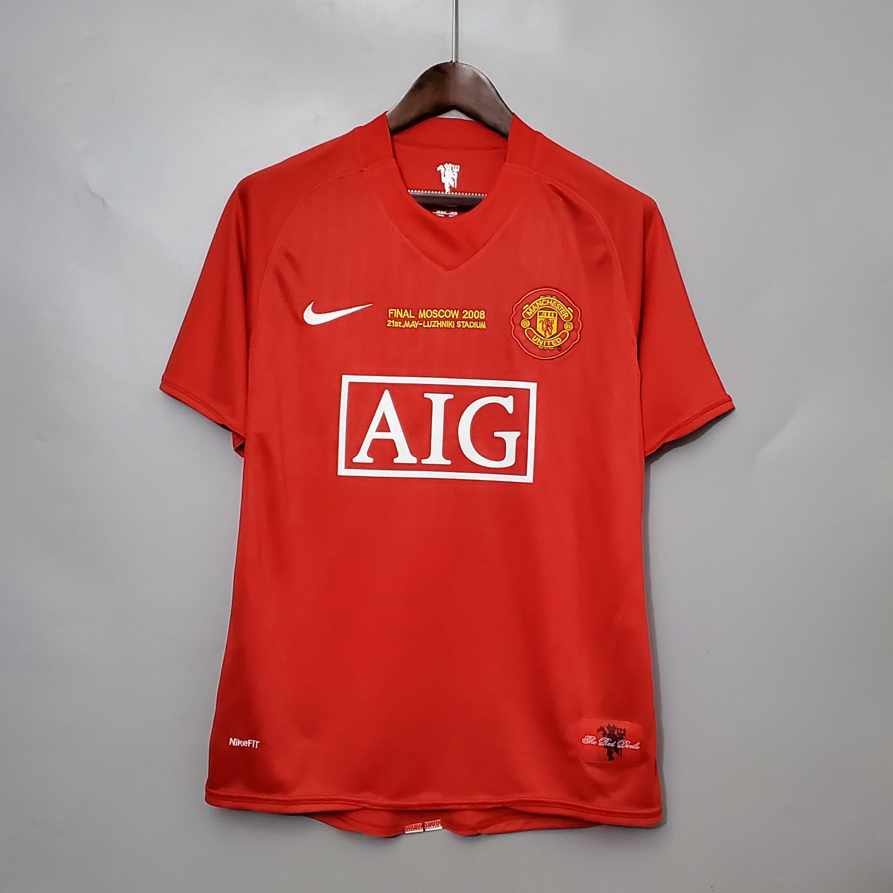 Manchester United 2008 UCL Final jersey. Season 07/08