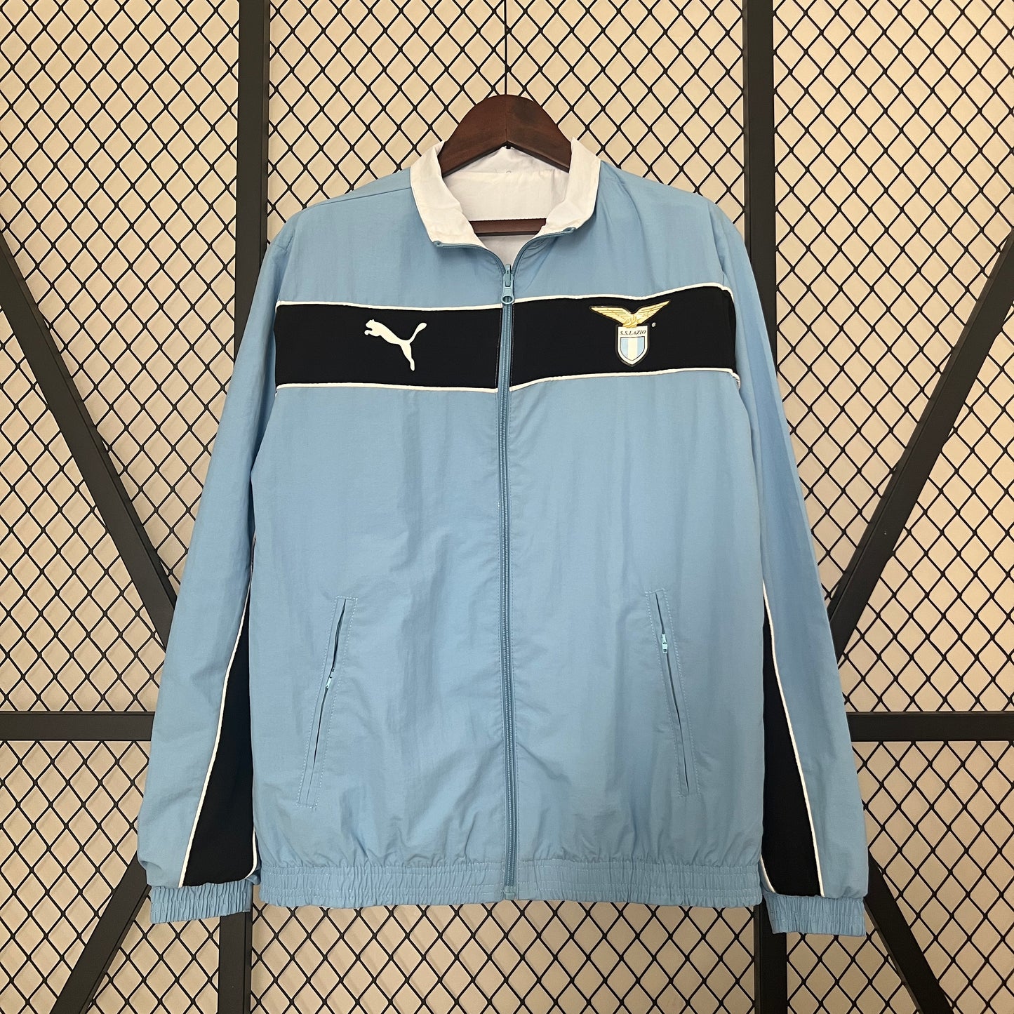 Lazio double-sided Windbreaker