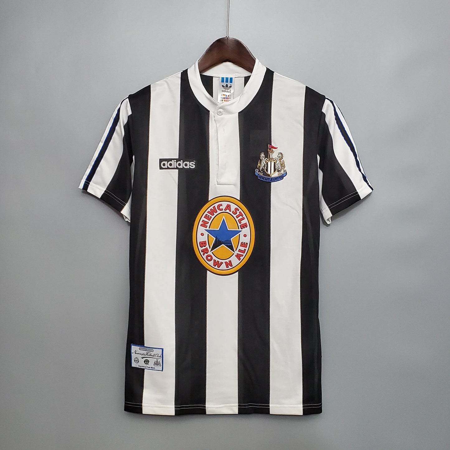 Newcastle United home jersey. Season 95/97