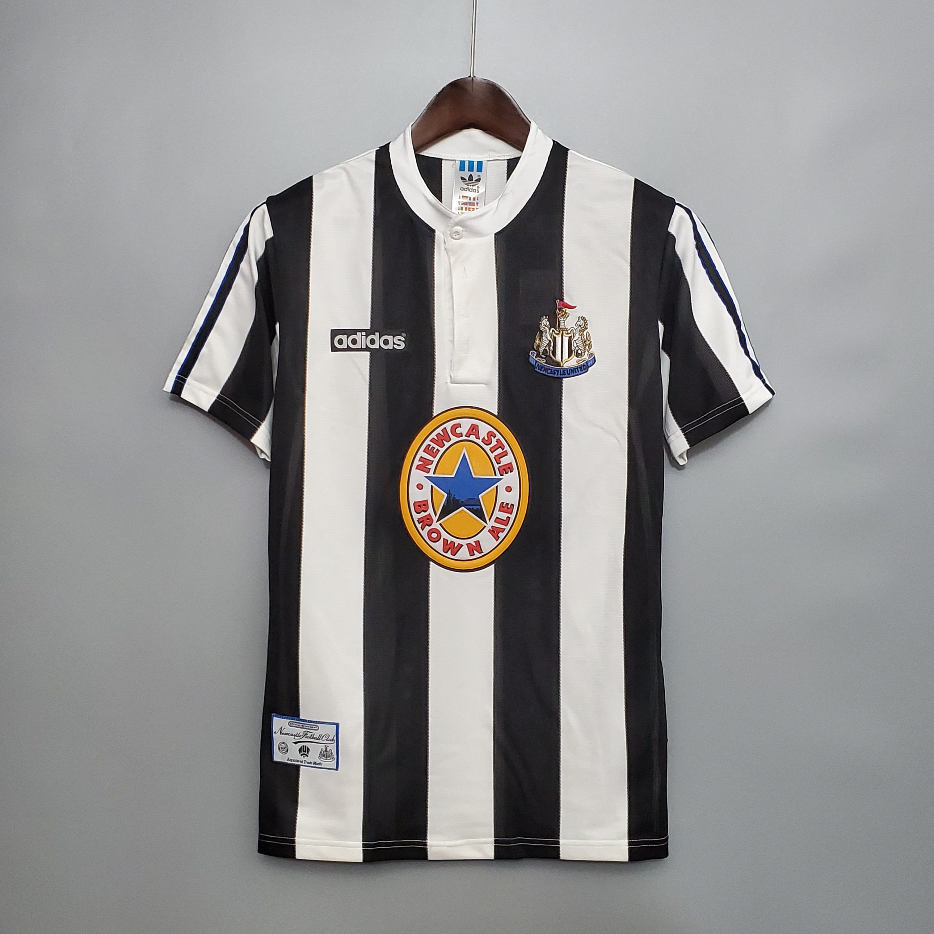 Newcastle United home jersey. Season 95/97