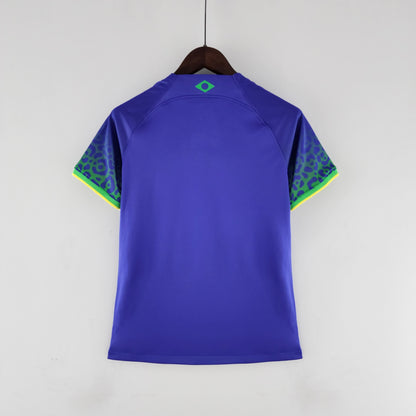 Brasil away jersey for women. Season 21/22