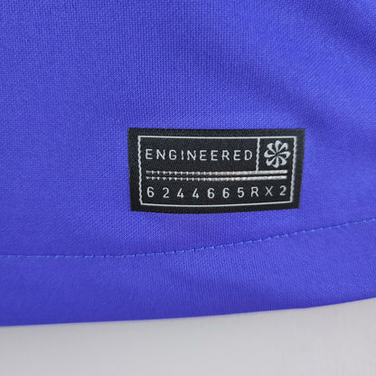 Brasil away jersey for women. Season 21/22