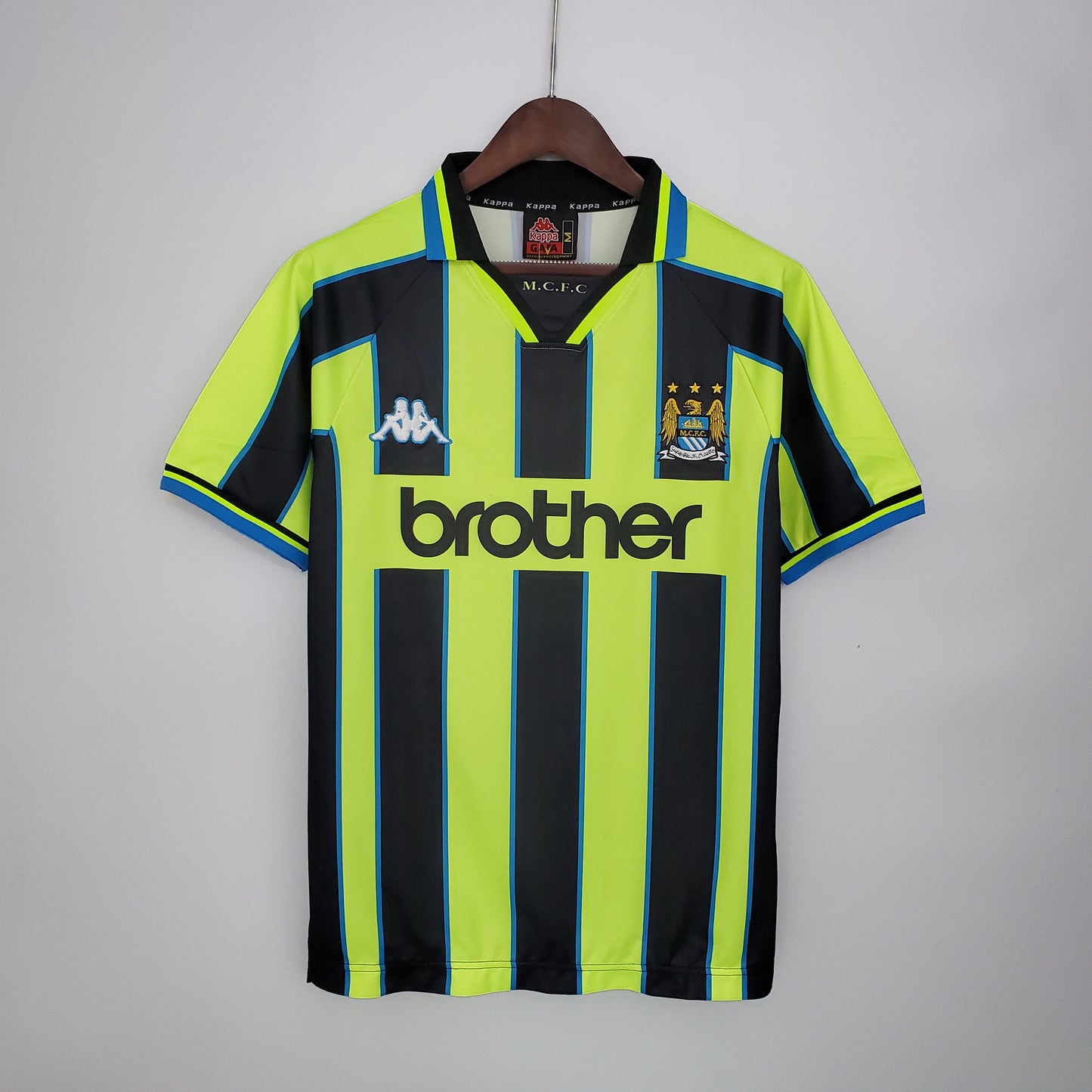Manchester City away jersey. Season 98/99