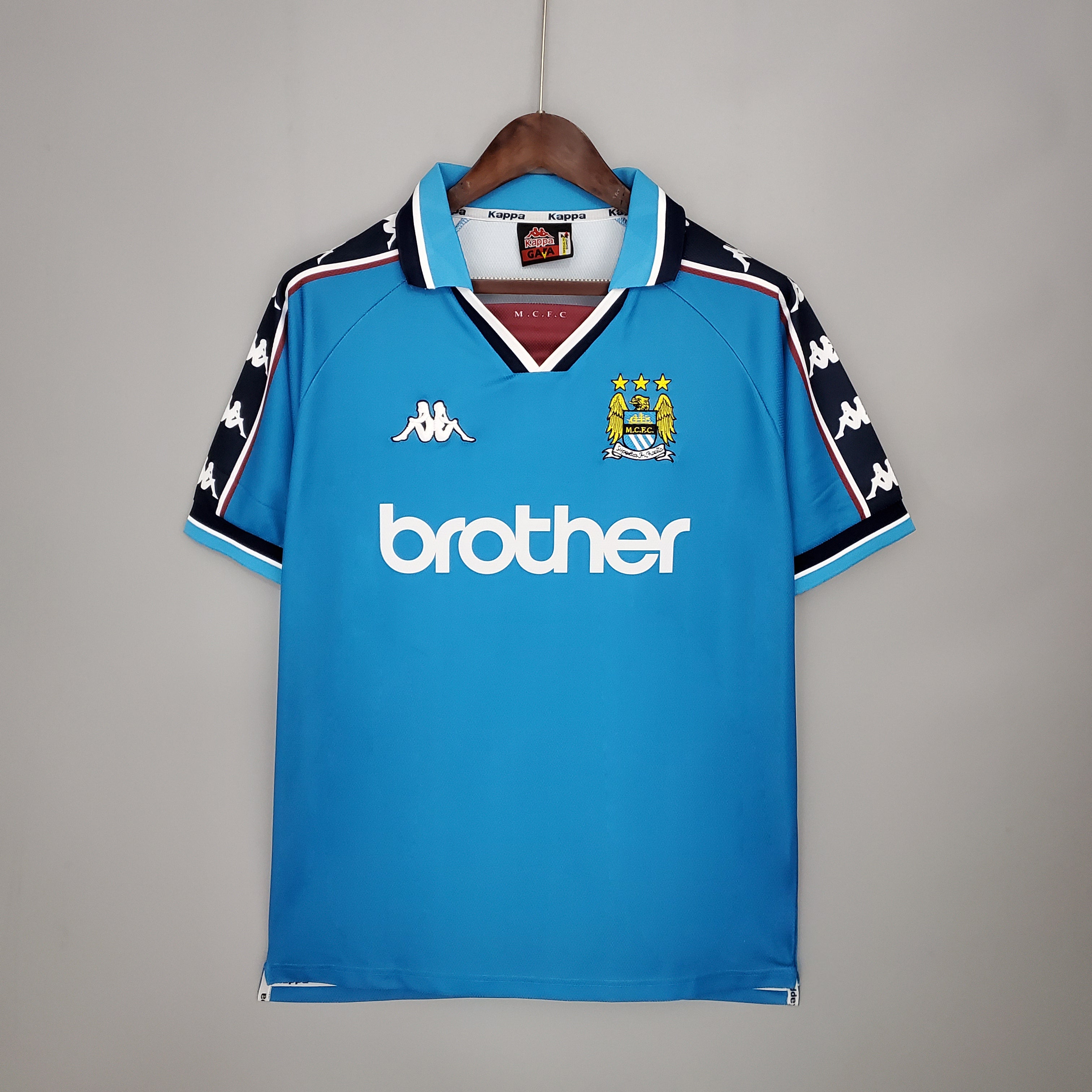 Manchester City home jersey. Season 97/98