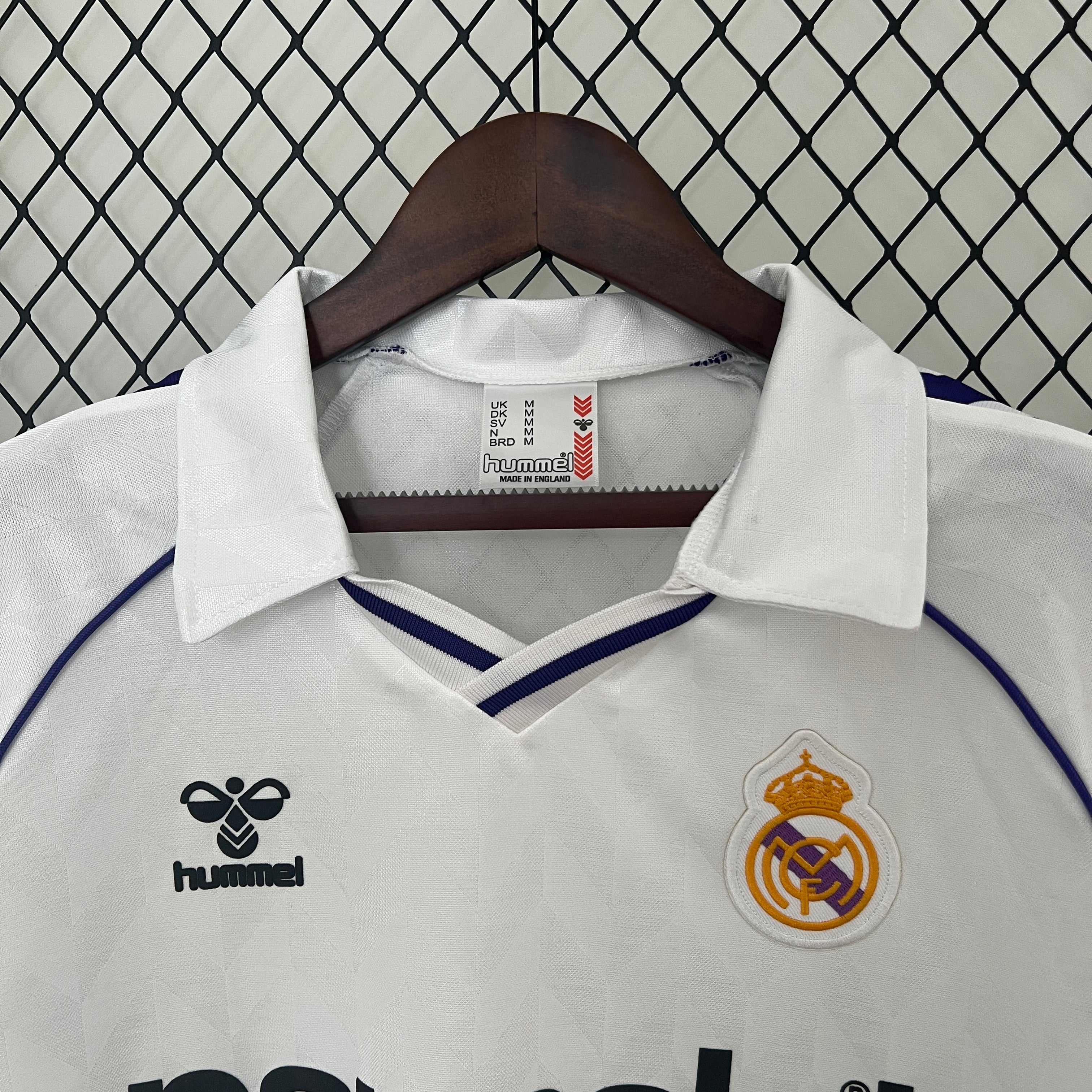 Real Madrid home jersey. Season 88/89