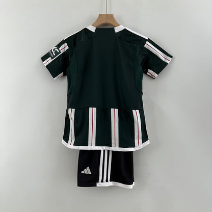 Manchester United Kids away set. Season 23/24