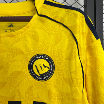 Al Nassr home jersey. Season 25/26 (all sponsors includes)