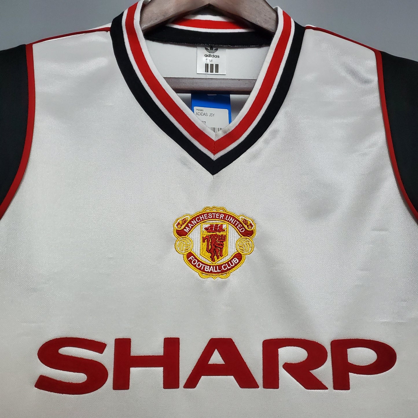 Manchester United away jersey. Season 85/86