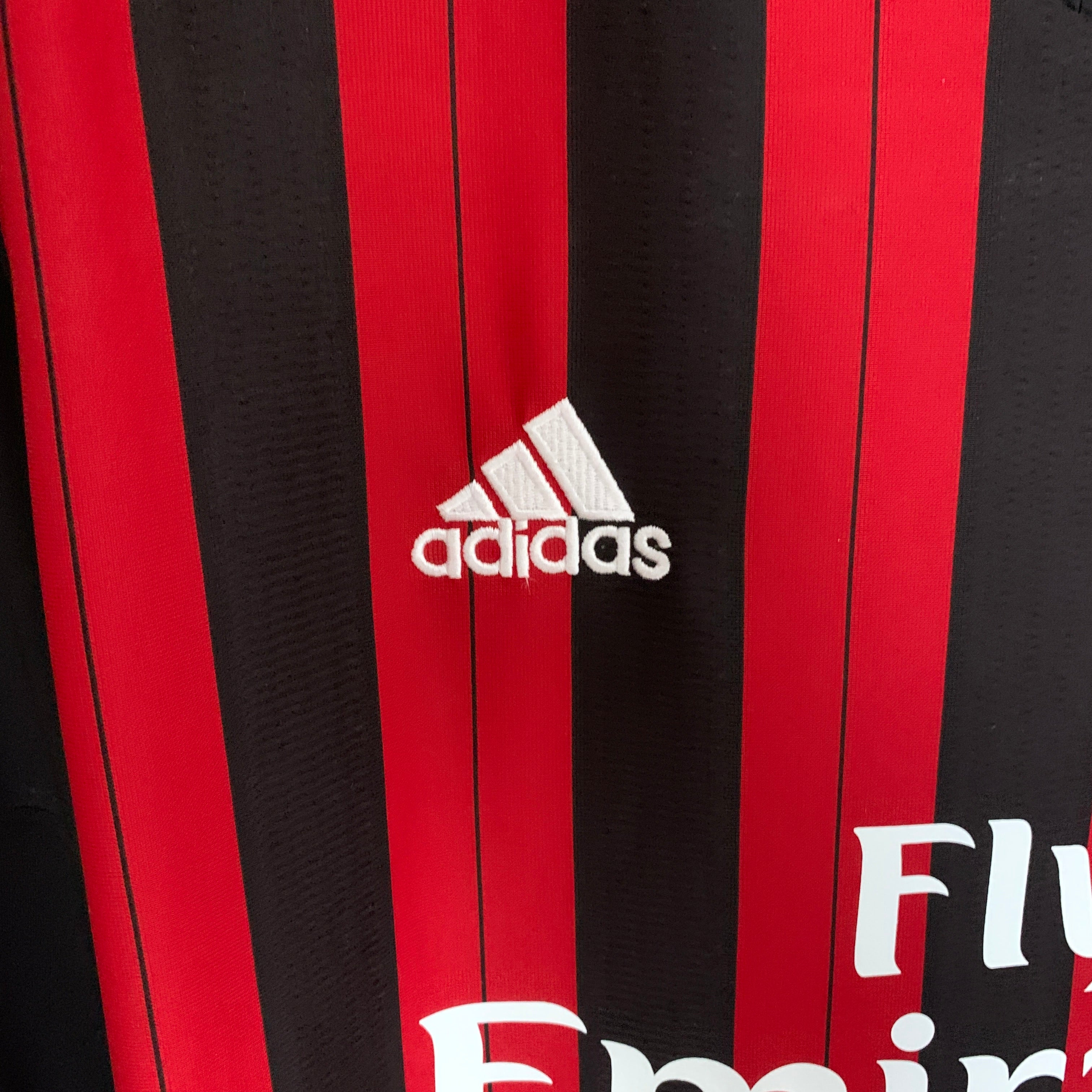 AC Milan longsleeve home jersey. Season 13/14