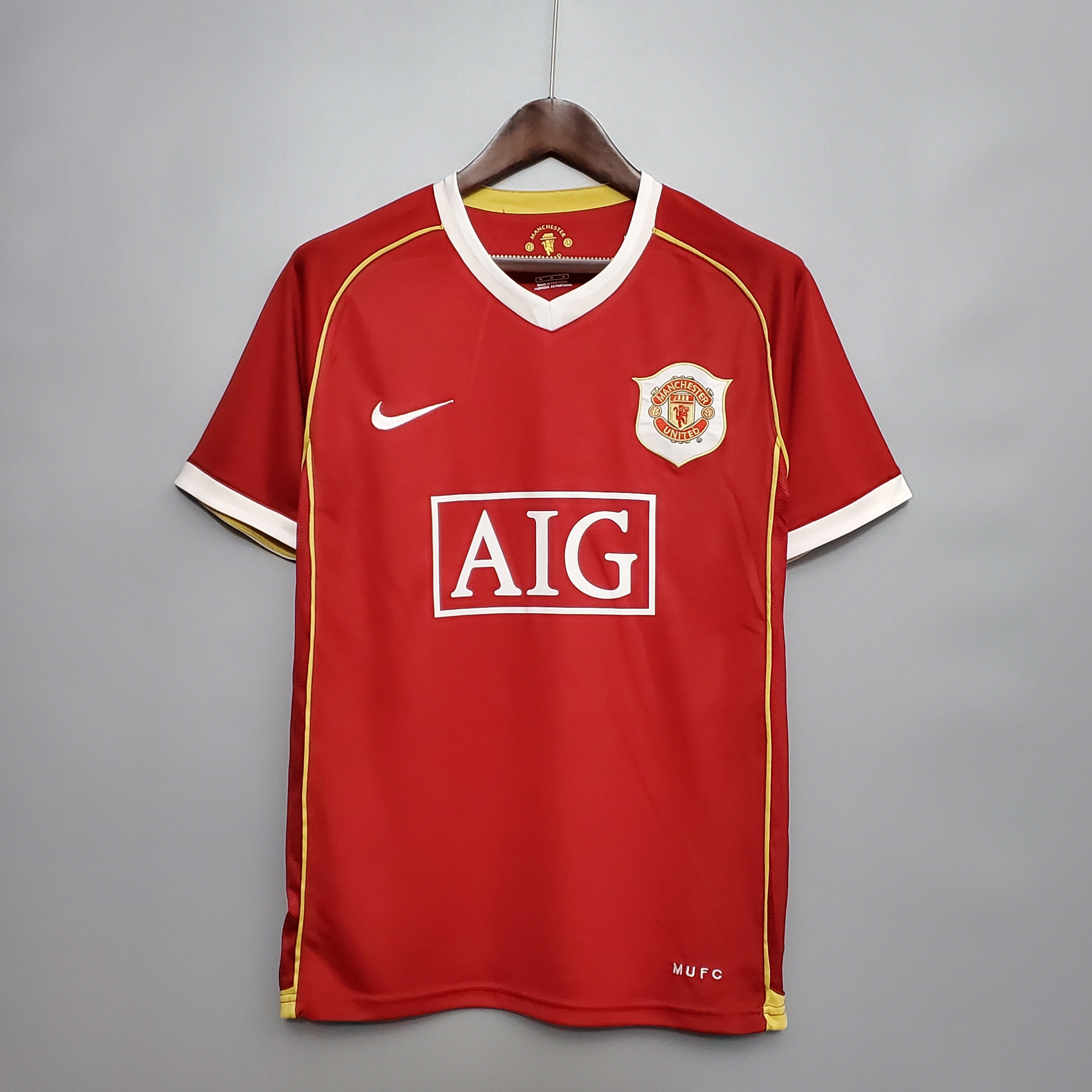 Manchester United home jersey. Season 06/07