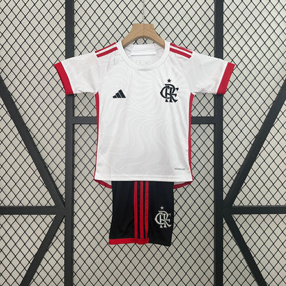 Flamengo away kids set. Season 24/25