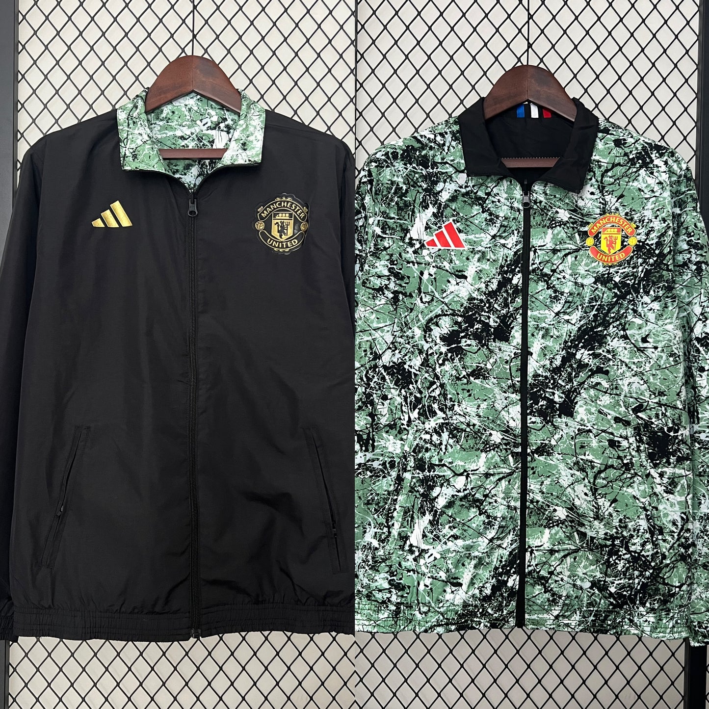 Manchester United double-sided Windbreaker